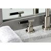 Fauceture FSC8928CKL Kaiser Widespread Bathroom Faucet W/ Brass Pop-Up, Nickel FSC8928CKL